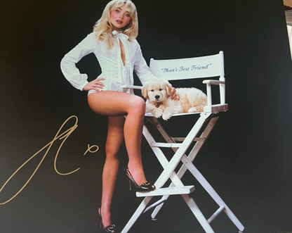 Sabrina Carpenter - Man's Best Friend 7th Regular Album (Autographed - Black/White Color) Vinyl LP