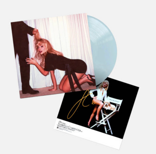 Sabrina Carpenter - Man's Best Friend 7th Regular Album (Autographed - Blue Edition) Vinyl LP