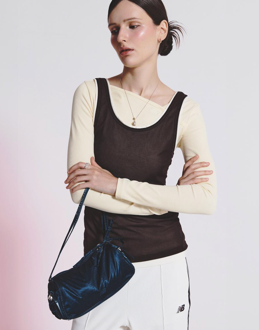 NEW BALANCE  - Glossy Mini Shoulder Bag (Aespa Winter's Pick)