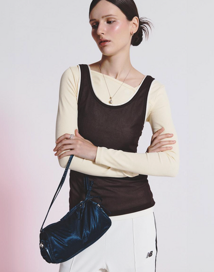 NEW BALANCE  - Glossy Mini Shoulder Bag (Aespa Winter's Pick)