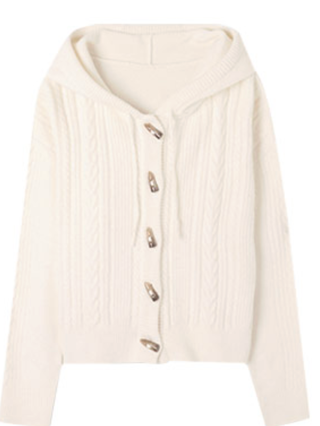 MIXXO - Hooded Toggle Cardigan