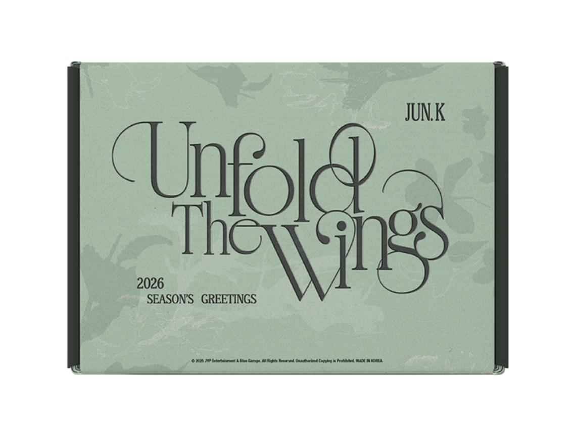 JUN.K  2026 SEASON'S GREETINGS [Unfold The Wings] (+ Pre-Order Gift)