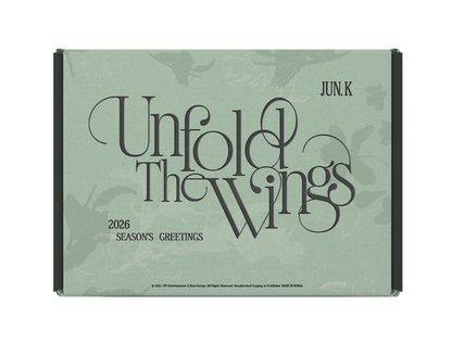 JUN.K  2026 SEASON'S GREETINGS [Unfold The Wings] (+ Pre-Order Gift)