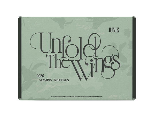JUN.K  2026 SEASON'S GREETINGS [Unfold The Wings] (+ Pre-Order Gift)
