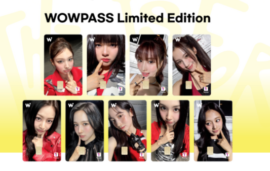 TWICE  x WOWPASS - Official  10th anniversary Selfie Photo Card Limited Edition