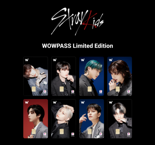 WOWPASS Stray Kids SKZ Official Card Limited Edition