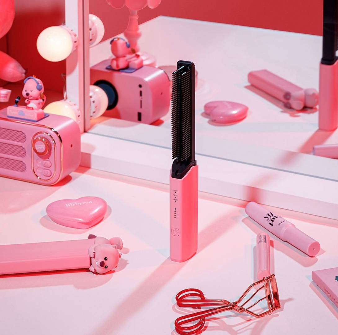 Zanmang Loopy Wireless Mini Hair Iron Comb