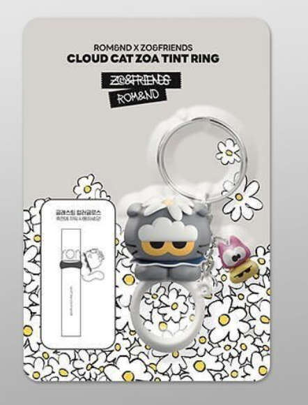 Rom&nd X Zo&Friends - Scarf Pouch, Tint Ring, Sticker Set – SEOUL Rom&nd X Zo&Friends - Scarf Pouch, Tint Ring, Sticker Set – SEOUL
