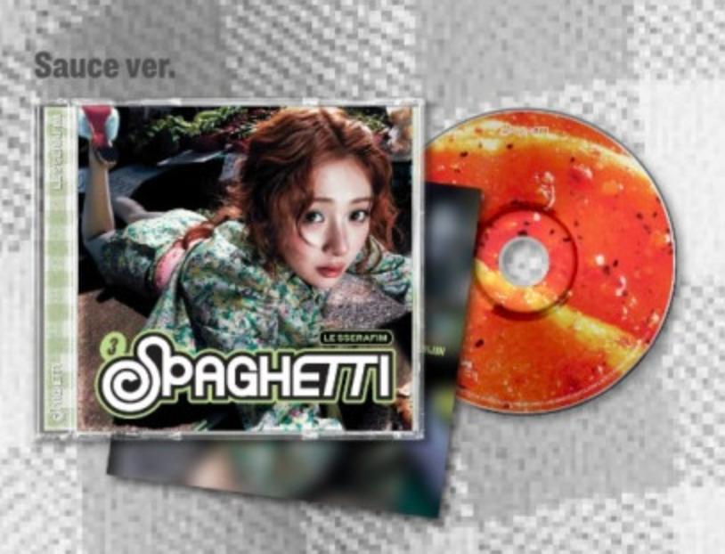 Le Sserafim - 'Spaghetti' Mini CD Album – SEOUL TERRACE Le Sserafim - 'Spaghetti' Mini CD Album – SEOUL TERRACE