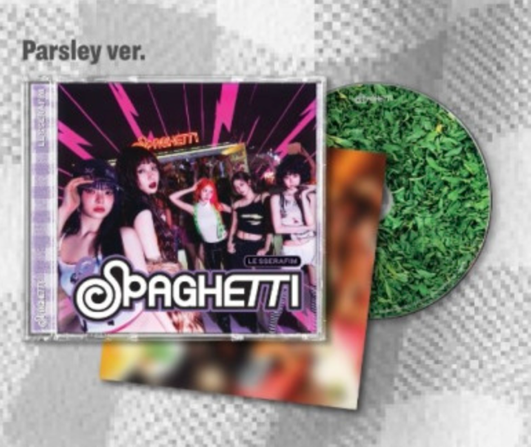 Le Sserafim - 'Spaghetti' Mini CD Album – SEOUL TERRACE Le Sserafim - 'Spaghetti' Mini CD Album – SEOUL TERRACE