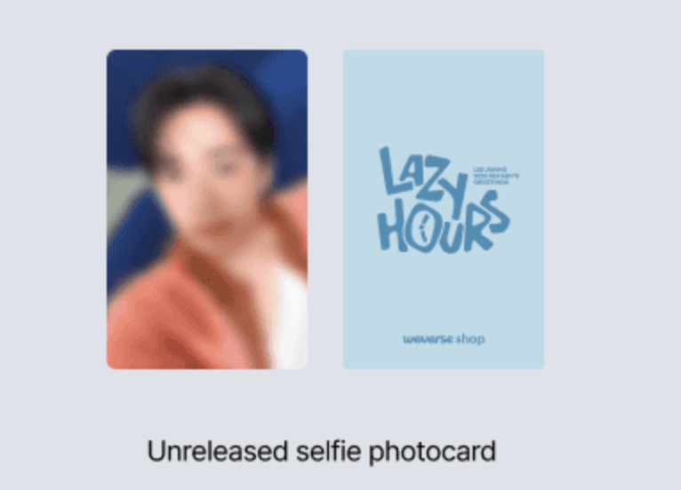 LEE JUNHO 2026 SEASON'S GREETINGS [LAZY HOURS]