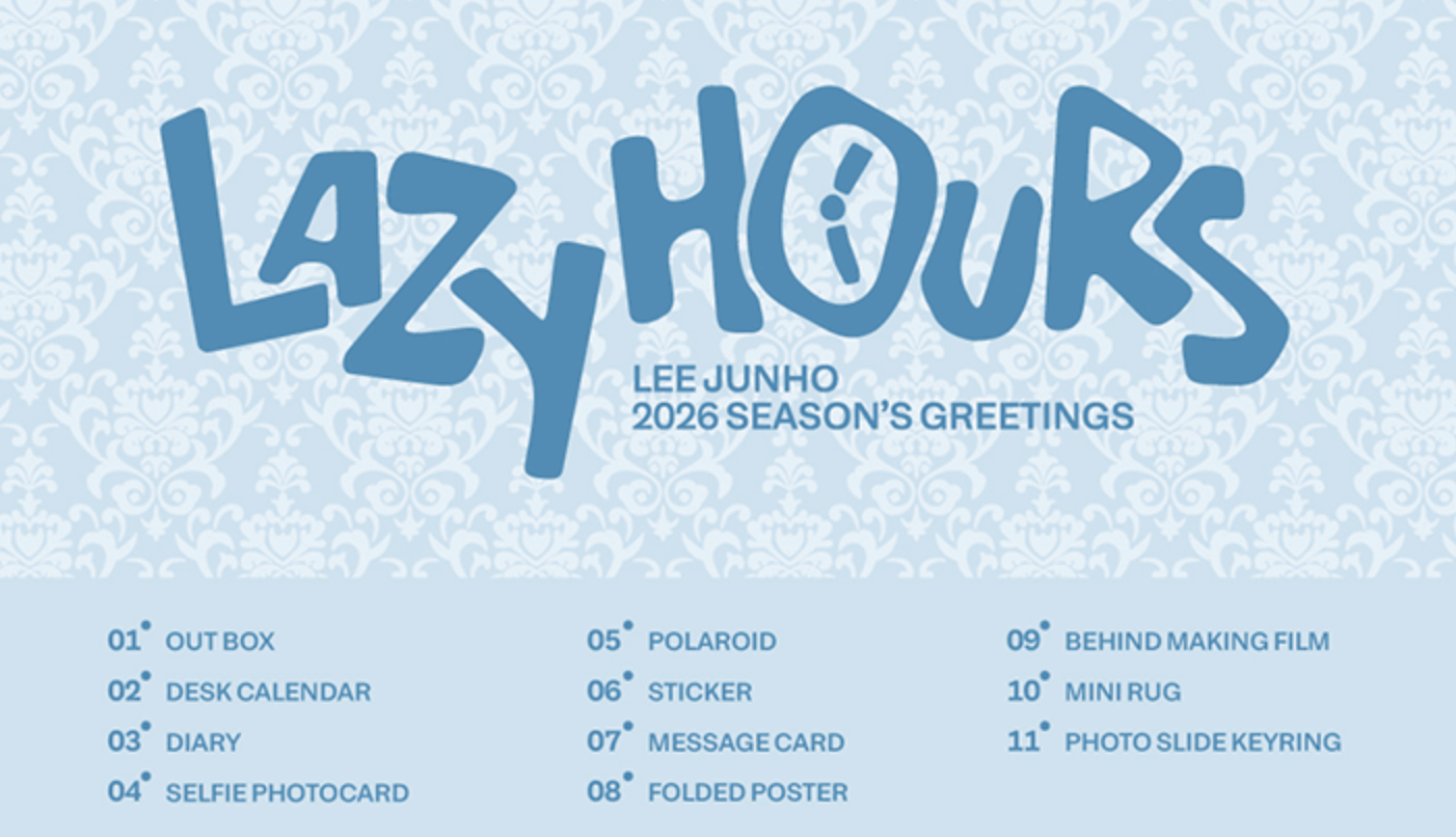 LEE JUNHO 2026 SEASON'S GREETINGS [LAZY HOURS]
