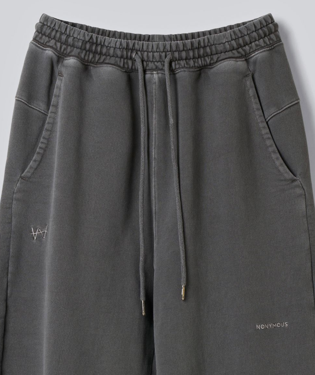 NONYMOUSAA [Worn by Gang Dong-won & BTS V Taehyung] Fading High Zip-Up & Fading Jogger Pants