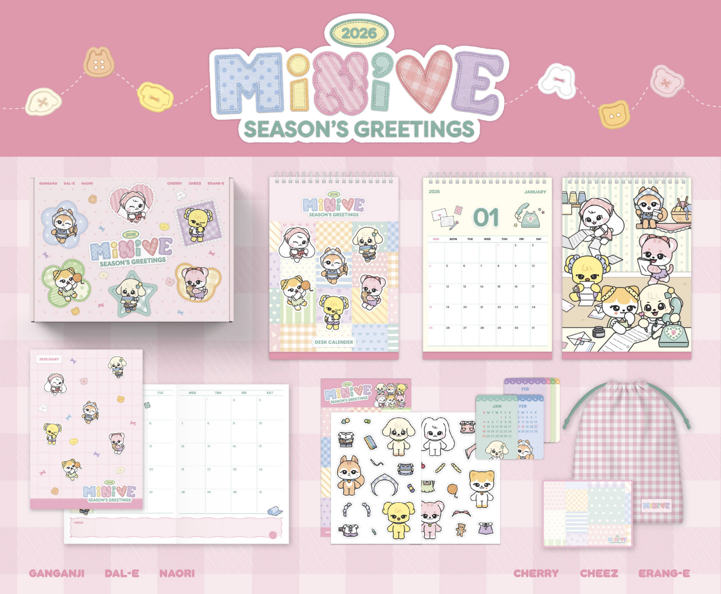 IVE - MINIVE 2026 SEASON'S GREETINGS