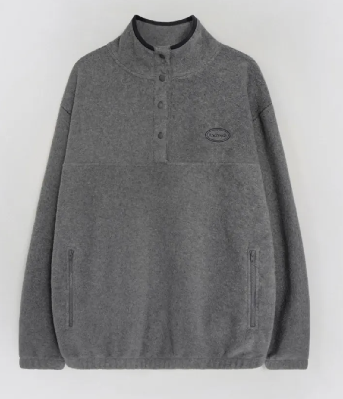 [Worn by Blackpink Jisoo] Andneeds Jeff Fleece Anorak Top & Pants