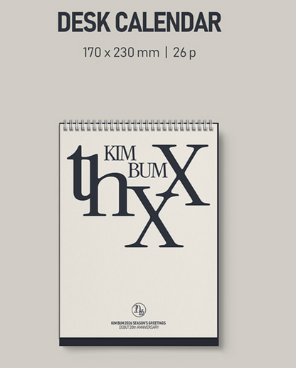 KIM BUM - 2026 SEASON'S GREETINGS : thXX