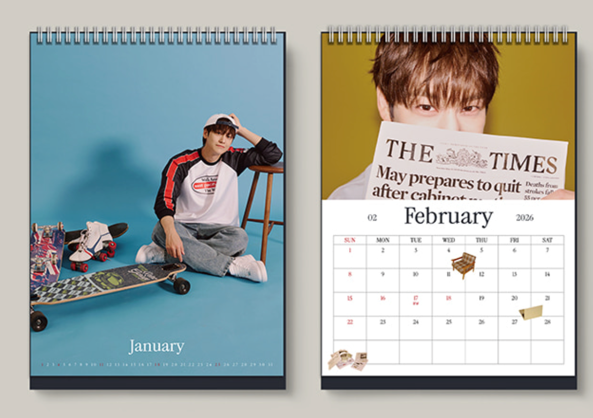 KIM BUM - 2026 SEASON'S GREETINGS : thXX