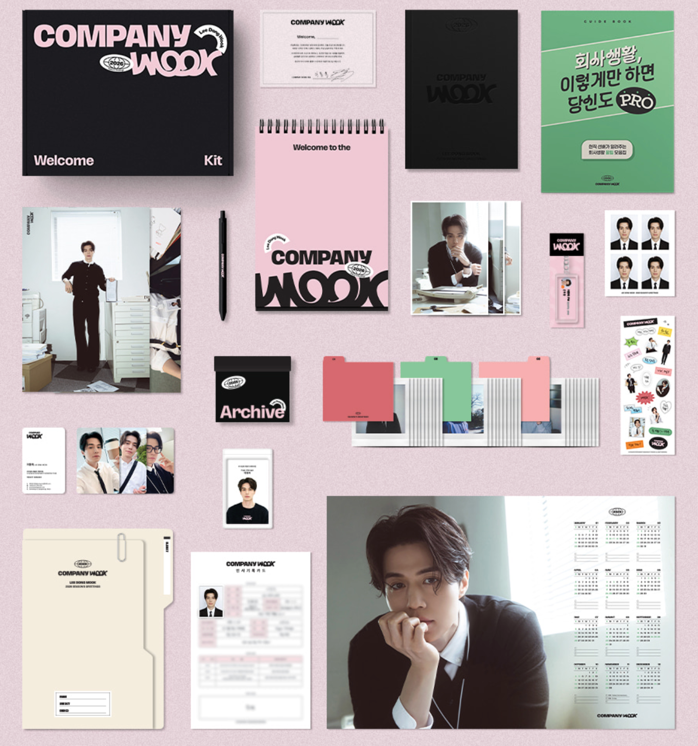 LEE DONGWOOK 2026 SEASON'S GREETINGS : COMPANY WOOK