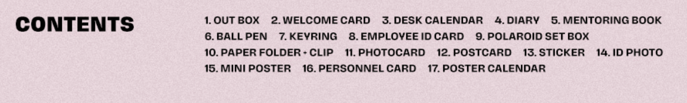 LEE DONGWOOK 2026 SEASON'S GREETINGS : COMPANY WOOK