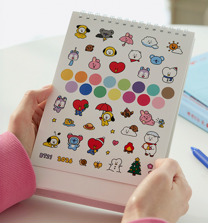 BTS BT21 - 2026 Desk Calendar