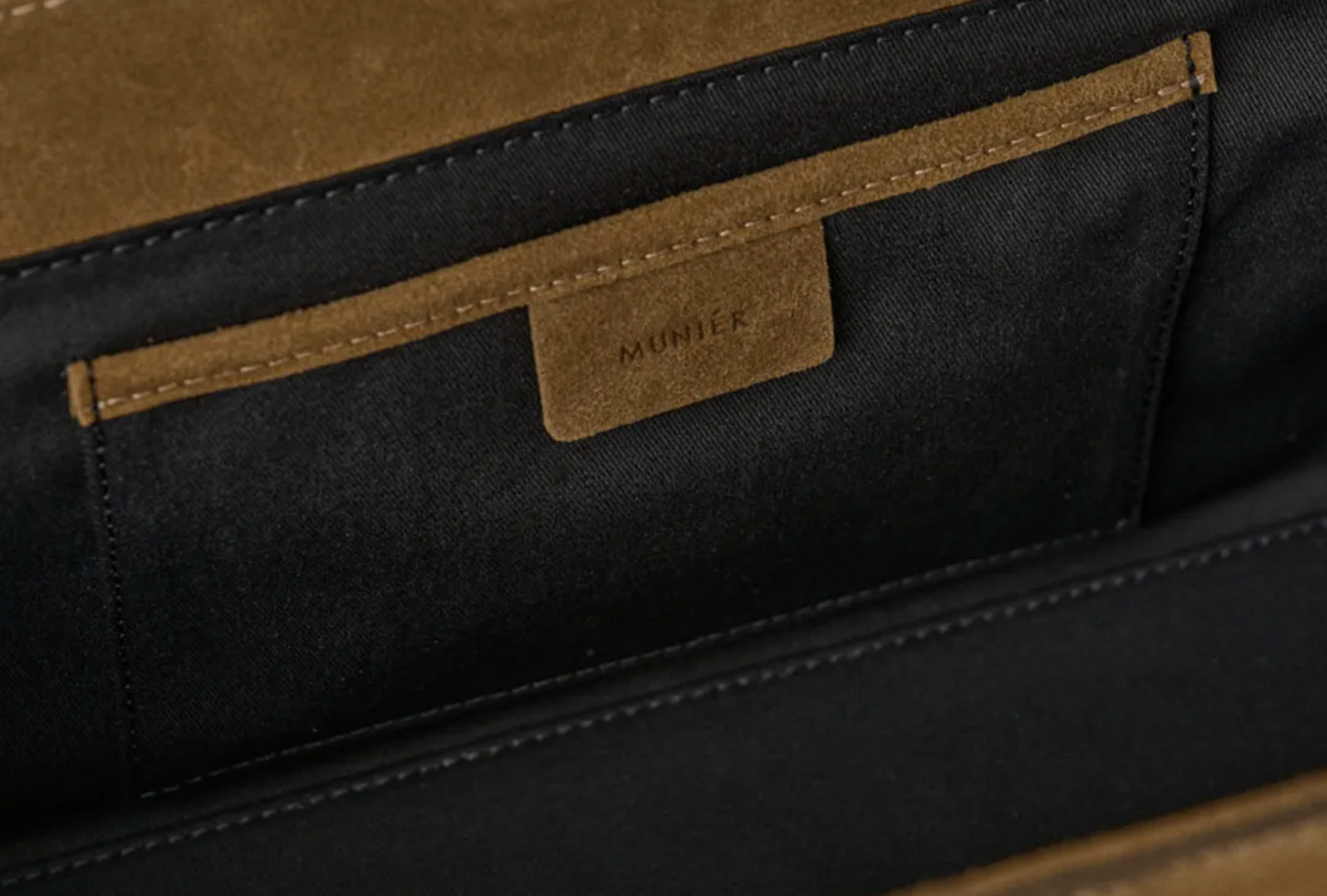 MUNIER - MILLO BAG SUEDE (CAMEL)