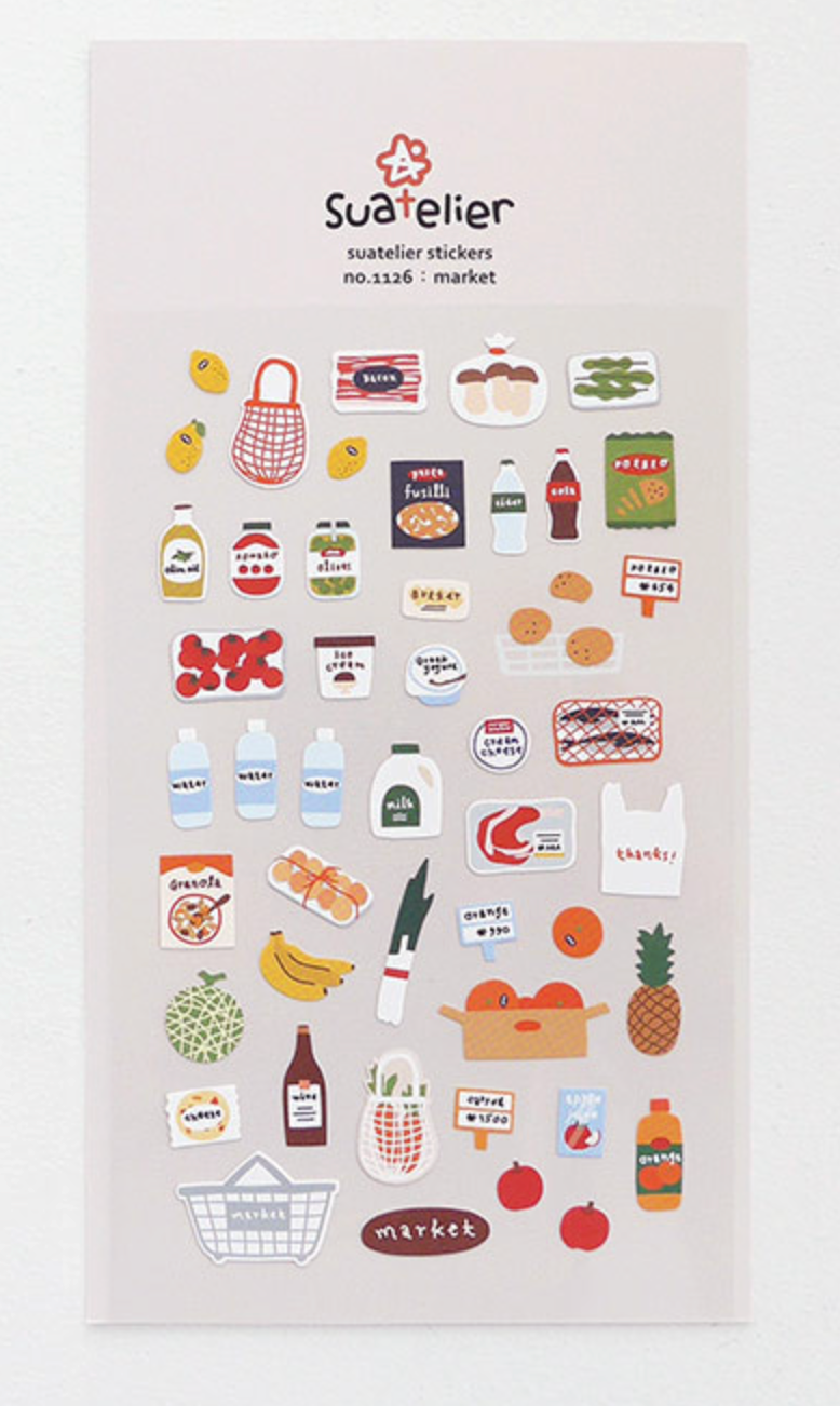 Suatelier Design - Decoration Stickers (For Journal / Planner / Diary )