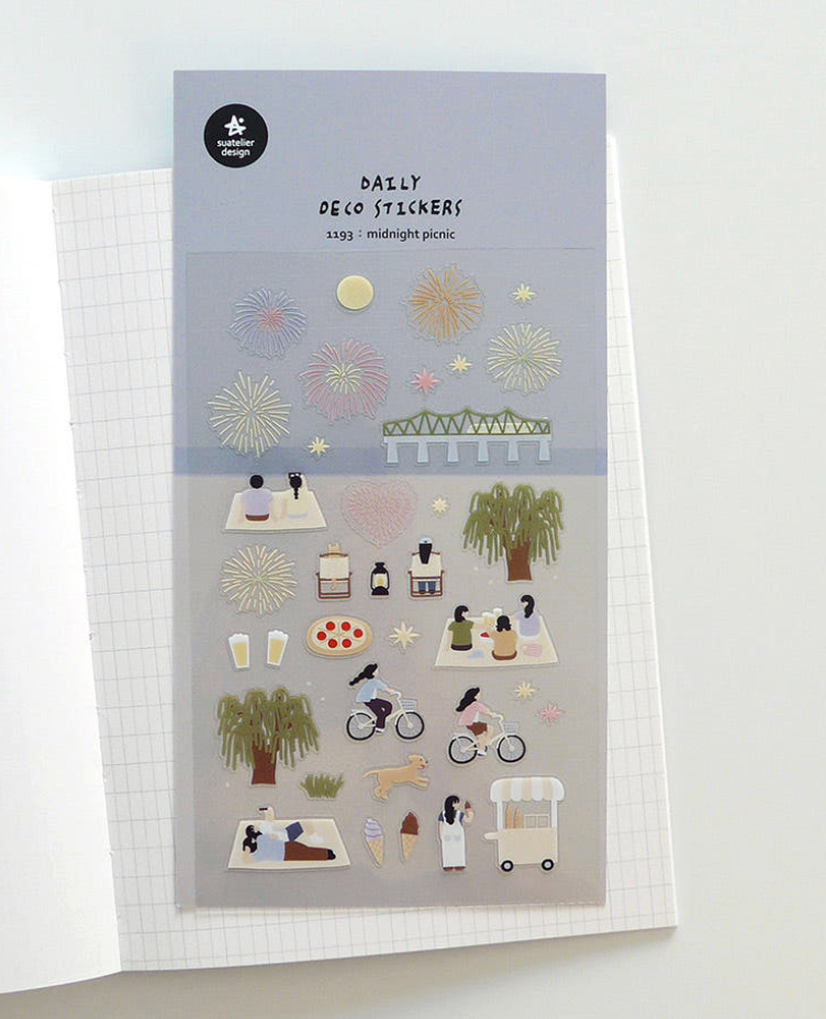 Suatelier Design - Decoration Stickers (For Journal / Planner / Diary )