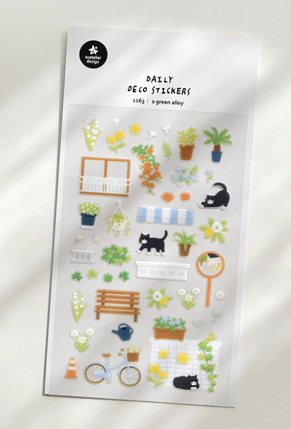 Suatelier Design - Decoration Stickers (For Journal / Planner / Diary )