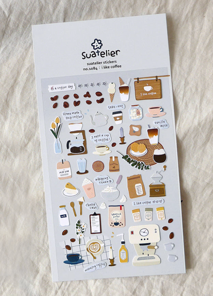 Suatelier Design - Decoration Stickers (For Journal / Planner / Diary )