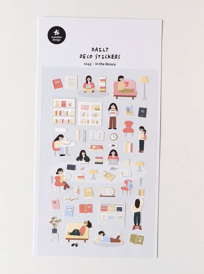 Suatelier Design - Decoration Stickers (For Journal / Planner / Diary )