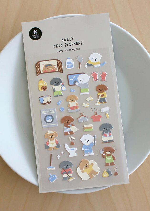 Suatelier Design - Decoration Stickers (For Journal / Planner / Diary )