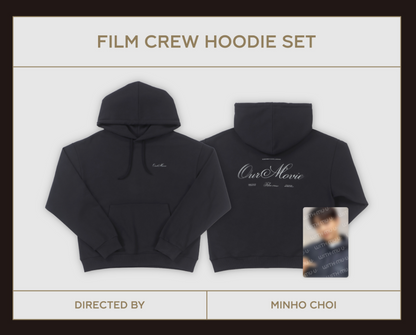MINHO - 01 FILM CREW HOODIE SET / 2025 BEST CHOI's MINHO [Our Movie] OFFICIAL MD