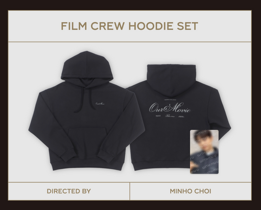 MINHO - 01 FILM CREW HOODIE SET / 2025 BEST CHOI's MINHO [Our Movie] OFFICIAL MD