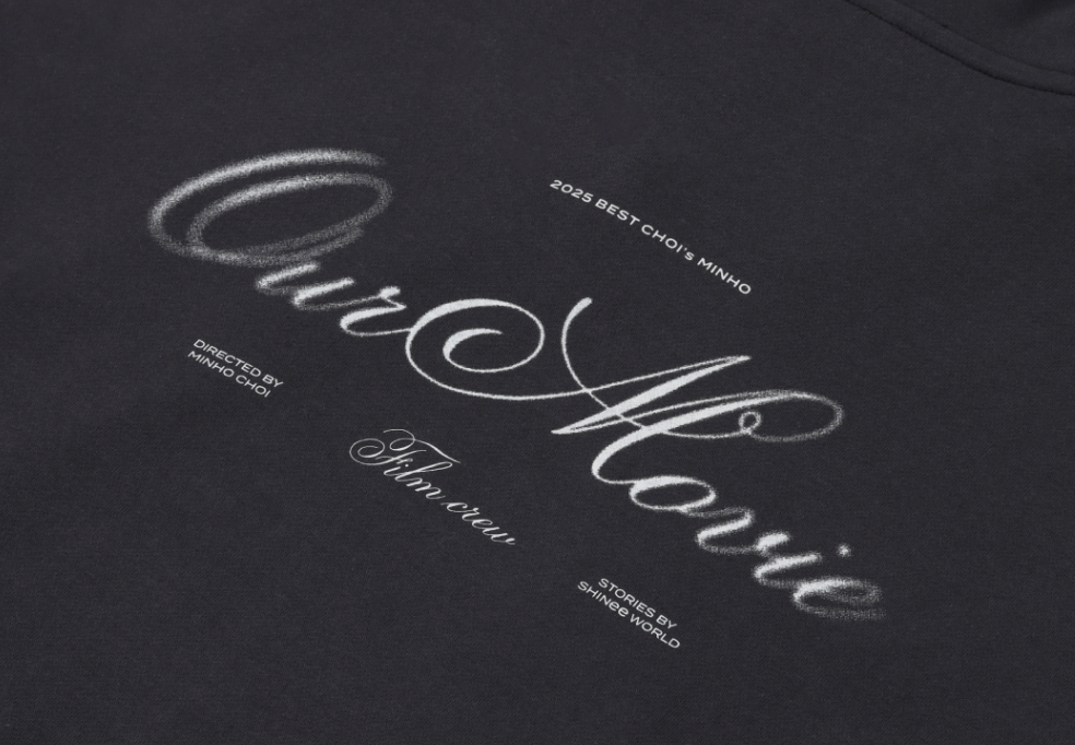 MINHO - 01 FILM CREW HOODIE SET / 2025 BEST CHOI's MINHO [Our Movie] OFFICIAL MD