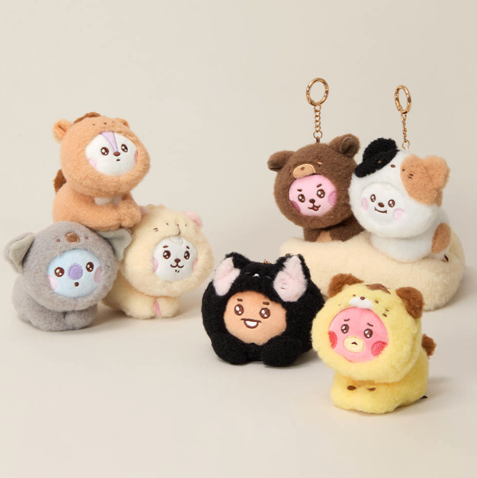 BT21 BABY MORE FLUFFY PLUSH MERCH MD (Plush / Keyring)