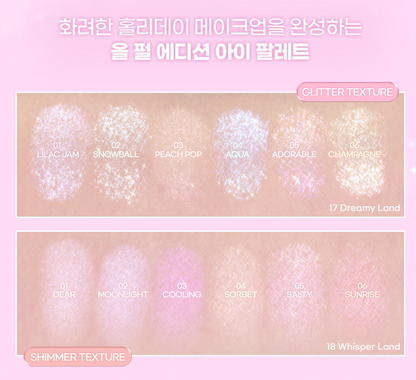 [Holiday Edition] Hearts2Hearts X 2AN Bellami Eye Palette