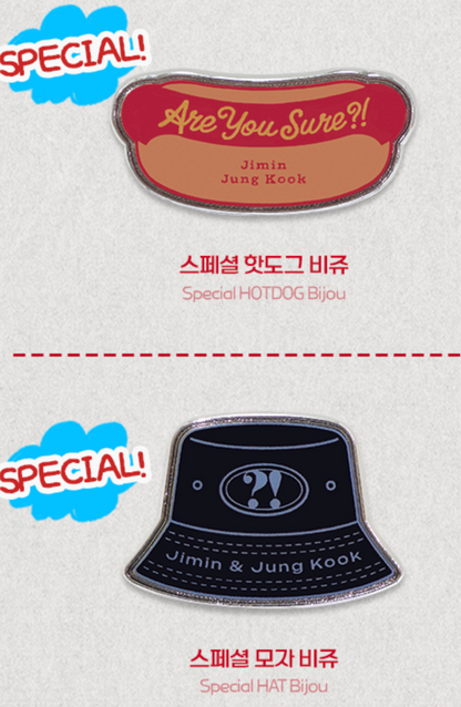Jimin X Jungkook - Are You Sure?! Season2 Official Merch