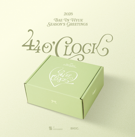 BAE IN HYUK 2026 SEASON'S GREETINGS 44 O'Clock