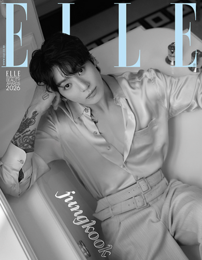 BTS Jungkook [JK]  - Elle January 2026 Magazine [9 Types]