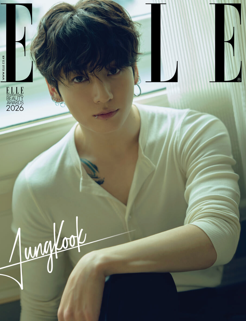 BTS Jungkook [JK]  - Elle January 2026 Magazine [9 Types]