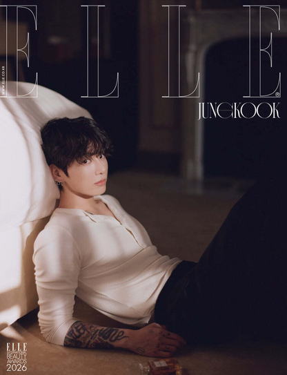 BTS Jungkook [JK]  - Elle January 2026 Magazine [9 Types]