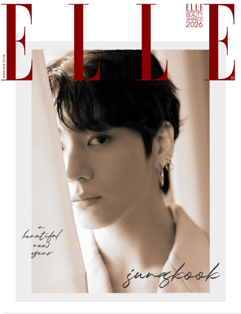 BTS Jungkook [JK]  - Elle January 2026 Magazine [9 Types]