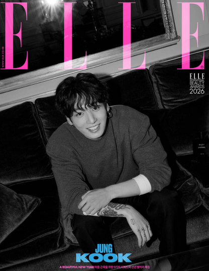 BTS Jungkook [JK]  - Elle January 2026 Magazine [9 Types]