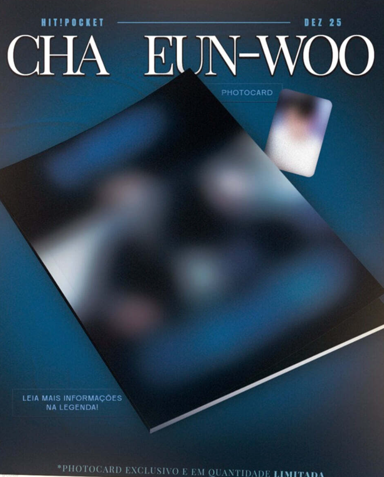 CHA EUNWOO x HIT! Pocket  Magazine December 2025: ASTRO Cha Eun-woo Cover
