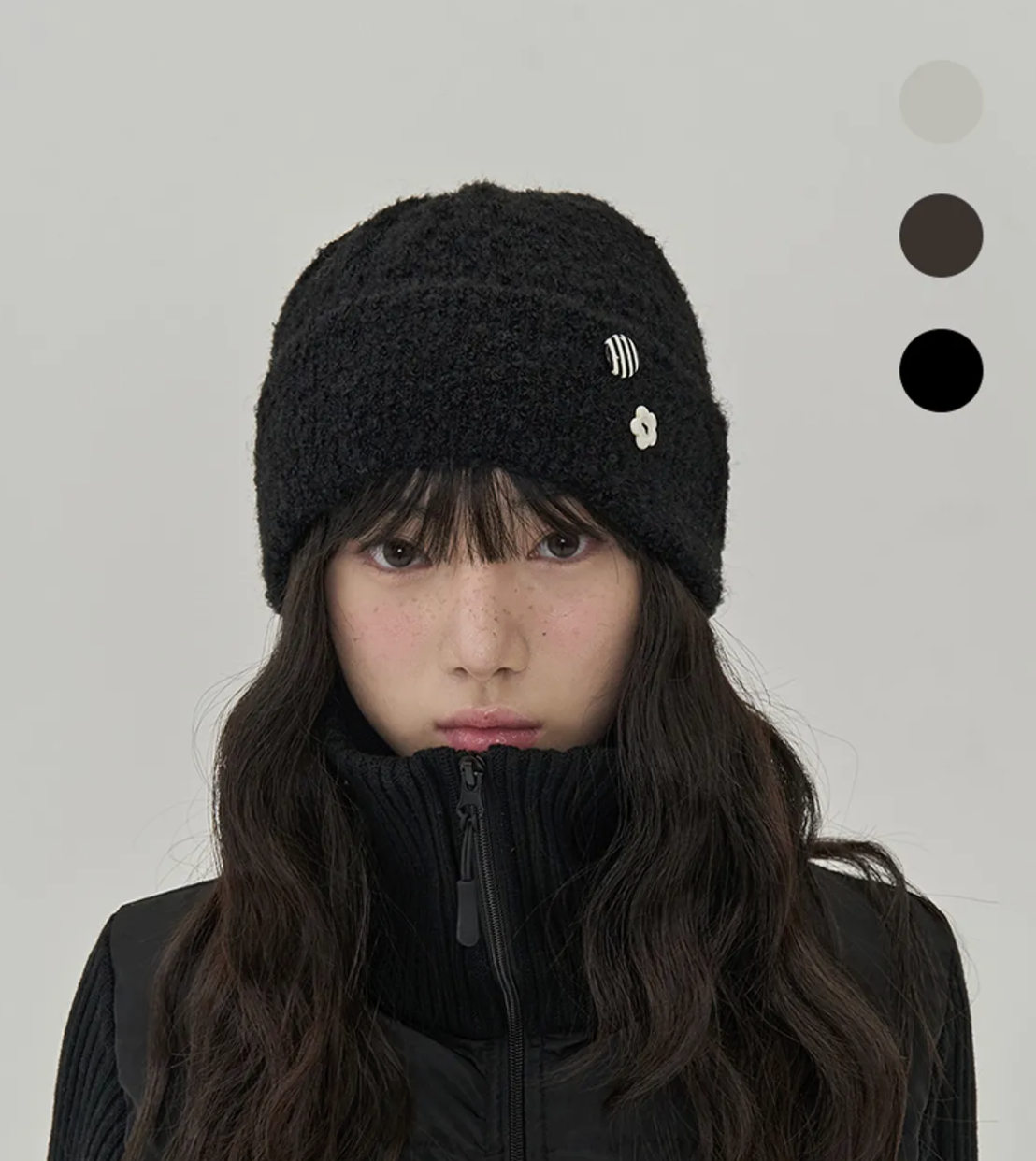 TOFFEE - Button Point Beanie