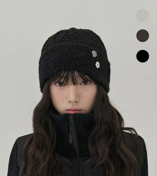 TOFFEE - Button Point Beanie
