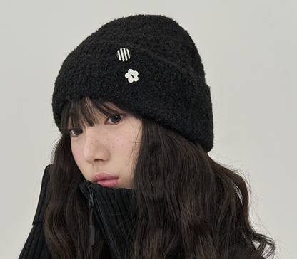 TOFFEE - Button Point Beanie