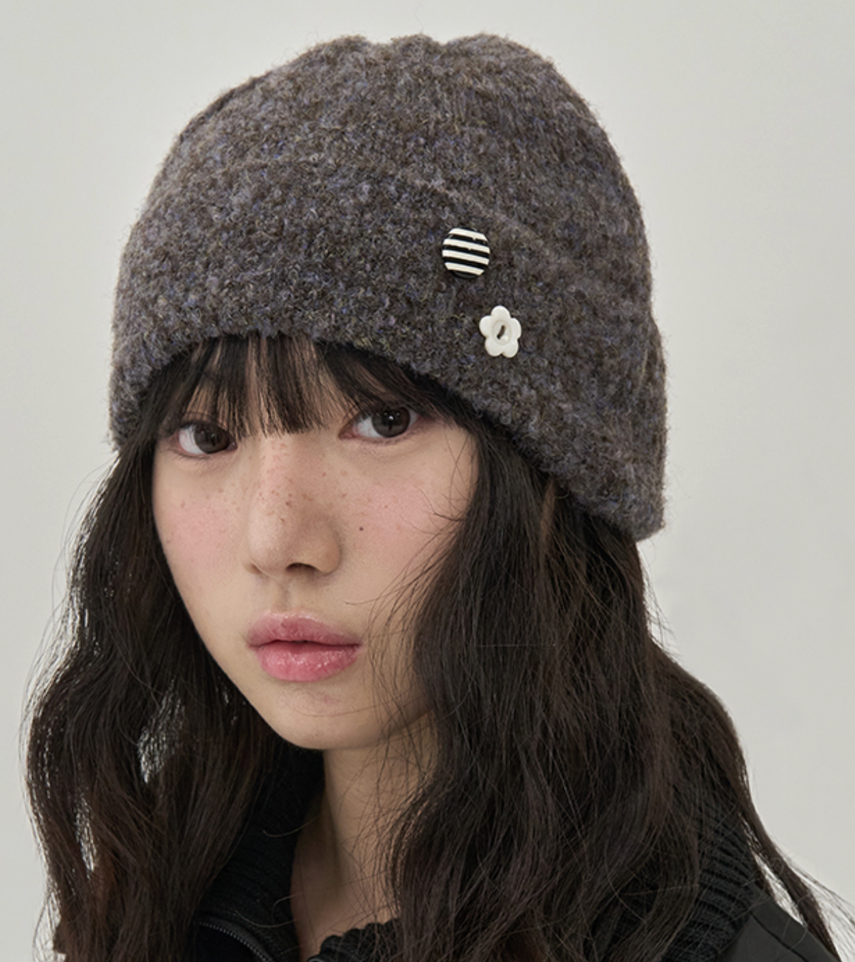 TOFFEE - Button Point Beanie