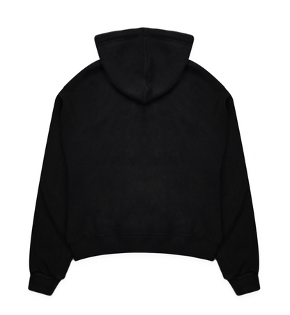 [Illit Iroha Worn] Oafish Studded Two-Way Hoodie Zip Up