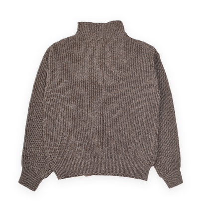 [Triple S Nakyoung Worn] Oafish Asymmetric Turtleneck Knit